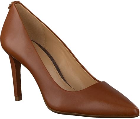 pumps michael kors cognac|michael kors heels macy's.